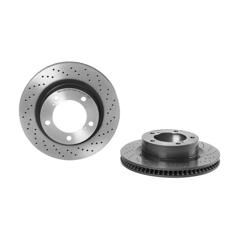 Brembo Xtra Rotors Brake Rotor, 09.A966.1X 09.A966.1X